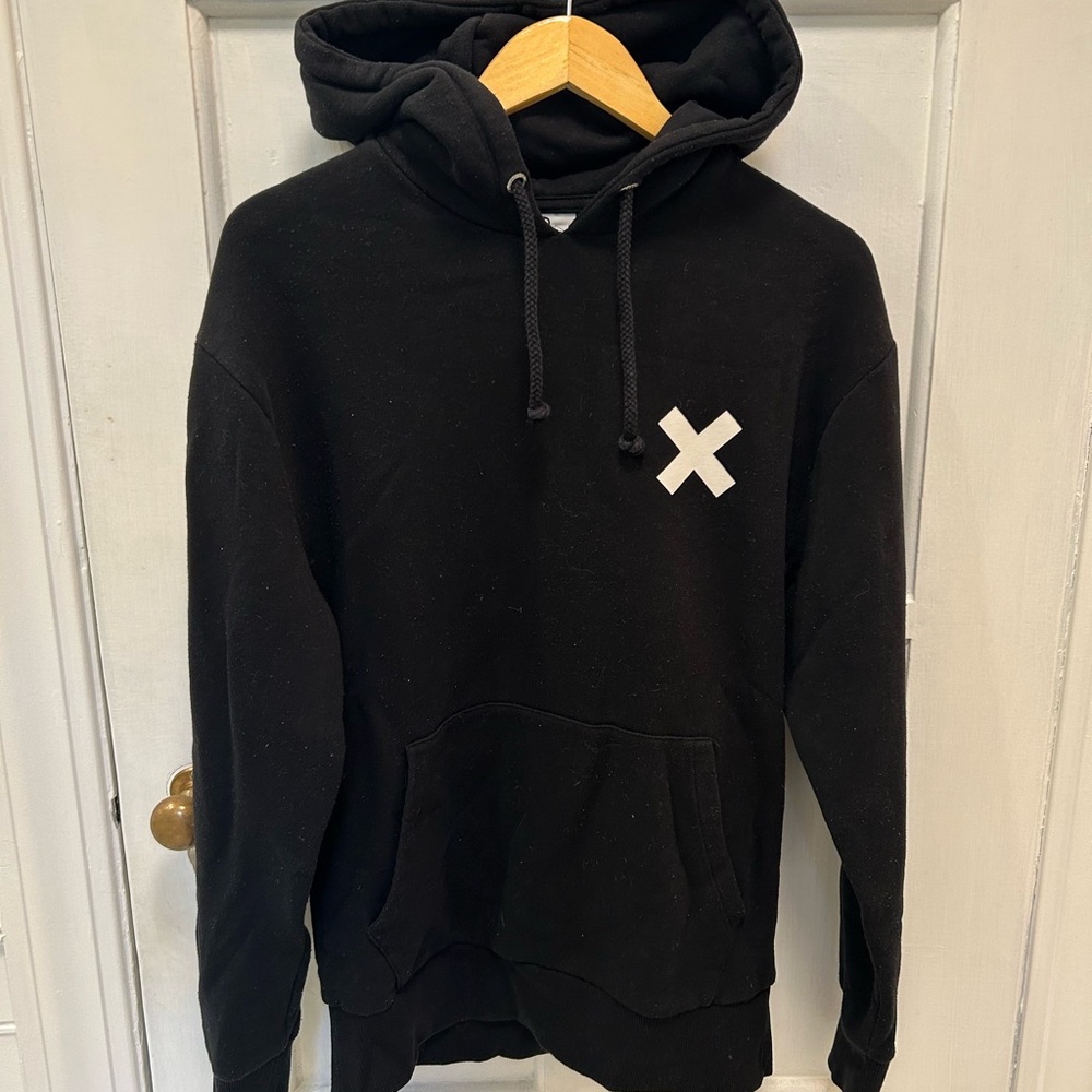 Collusion Unisex Black Hoodie